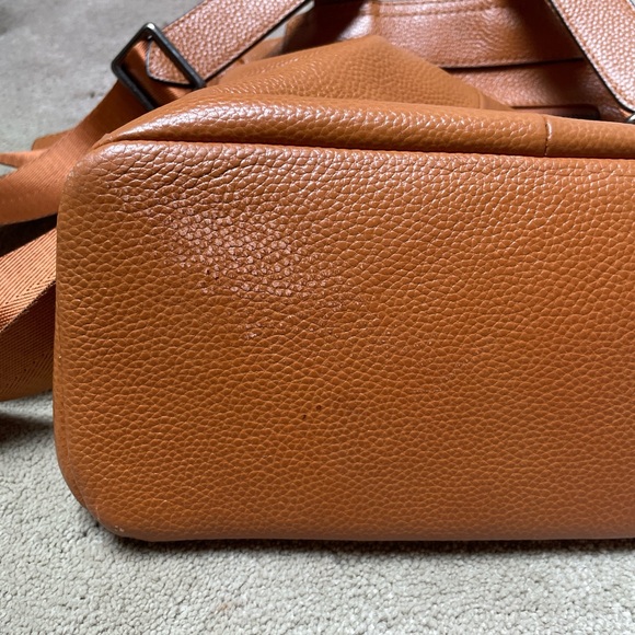 Brown Leather Backpack - Picture 4 of 4